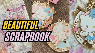 Making a beautiful Scrapbook  Creative New Arts [upl. by Aihsa]