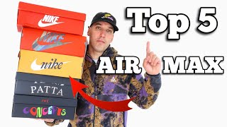 Top 5 Nike Air Max Sneakers In My Collection 2023 [upl. by Guidotti]