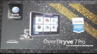 Rand McNally Over Dryve 7 Pro review [upl. by Gotcher640]