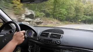 E55 AMG POV CANYON DRIVE [upl. by Waly534]