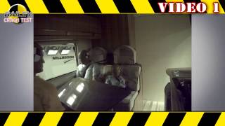 Bailey Crash Test  Video 1  from MMM Magazine and Which Motorhome [upl. by Ennagrom603]