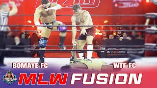 Bomaye FC Vs WTF FC  MLW Fusion  Major League Wrestling  mlw mlwfusion wrestling [upl. by Naresh]