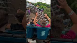 Enjoying that EJECTOR Airtime  Iron Gwazi Busch Gardens Tampa [upl. by Haydon332]