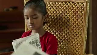 Jai Bhim Movie Scene  Girl Read Newspaper Lovely Moment [upl. by Aihsilef]