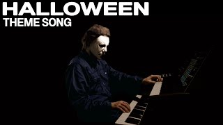 Michael Myers  Halloween Theme Song  VIDEO CLIP Piano amp Synth [upl. by Nnybor192]