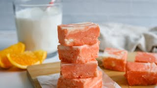 Easy Orange Cream Fudge Recipe [upl. by Bell508]