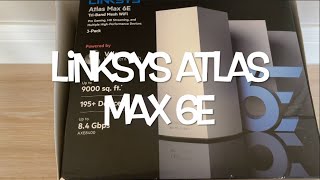 OWNERs REVIEW LINKSYS ATLAS MAX WIFI 6E MESH ROUTER SYSTEM PROSCONS REVIEW [upl. by Lowrance969]