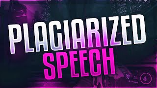 PLAGIARIZED SPEECH [upl. by Akemrej]