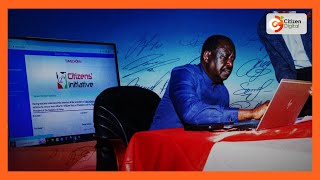 Raila Odinga launches online portal for signature collection [upl. by Ociredef225]