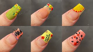 Diseños de uñas uñas tendencia 2024 uñas decoradas [upl. by Doley]