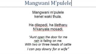 Mangwani MPulele  Bass [upl. by Dygall]