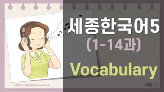 Sejong Korean 5 Vocabulary Units 114 Sub EN [upl. by Marv731]