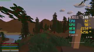 GeForce GTX 1060 3GB  Intel Core i54690K  Unturned FPS Test [upl. by Rotberg196]