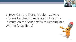 Instructional Matching at Tier 3 Using EvidenceBased Literacy Practices [upl. by Spears853]