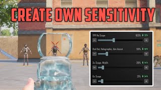 How to Make Your Own Sensitivity  2024 Best Zero Recoil Sensitivity for BGMI  PUBG MOBILE 😱🔥 [upl. by Alliuqahs]