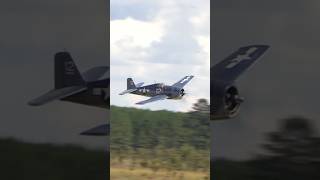 Incredible Giant Scale RC F6F Hellcat Slowmo Showcase [upl. by Leigha28]