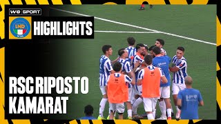 RSC Riposto  Kamarat Promozione  Giornata 8  Girone C [upl. by Adnorahs]