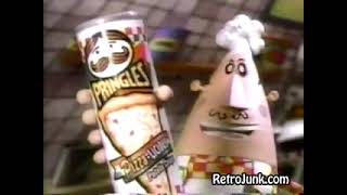 Pringles Ad Everybody Pringle amp PizzaLicious 1999 [upl. by Ricardama741]