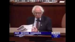 Bernie Sanders This Bill is Too Damn Long 7301997 [upl. by Germaine]