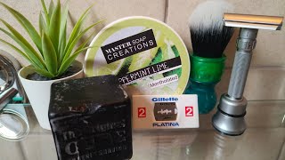 Gillette Platina blade  Pearl Flexi  msc Peppermint lime [upl. by Wilmette]