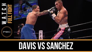 Davis vs Sanchez FULL FIGHT Dec 18 2015  PBC on Spike [upl. by Llirret]