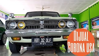 MeGa quotMewah Gagahquot Toyota Corona Deluxe Antik Banyak Orinya  Toyota Corona USA [upl. by Jarin]