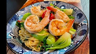 Spicy Shrimp Chow Mein Recipe That Anyone Can Make [upl. by Hagai]