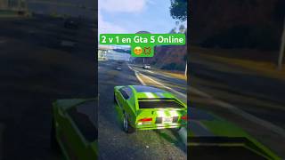 2 v 1 en Gta 5 Online😵‍💫💢 gta gta5 shorts [upl. by Kilan]