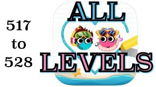 Love Balls  Levels 517  528  3 Stars Walkthrough [upl. by Corine337]