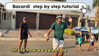 Bacardi Tutorial  This Is How We Celebrate TikTok dance challenge  Step by step Bacardi tutorial [upl. by Ezana]