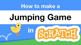 How to Make a Jumping Game in Scratch  Tutorial [upl. by Engdahl]