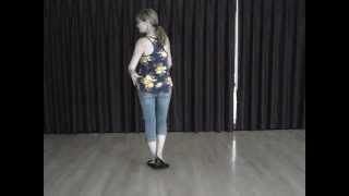 EZ MERENGUE Line Dance  teach and counts [upl. by Leirua]