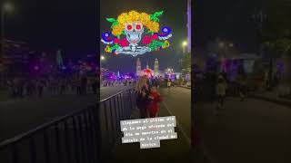 Pudimos ver la mega ofrenda monumental del zócalo de la ciudad de México megaofrenda zócalocdmx [upl. by Xuerd817]