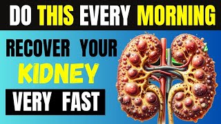 Just Do This Every Morning and WatchYour Kidneys Recover Fast 4 Steps [upl. by Zanze]