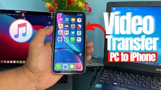 How to Transfer Videos from PC to iPhone Using iTunes 2021 [upl. by Tunk]