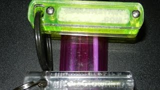 Tritium X Reglow Stick vs Tritium Nite Glowring betalight [upl. by Lisa]