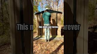 This cheap shed might last forever shed diy storage backyard [upl. by Domingo]