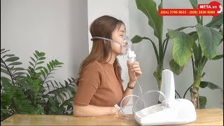 Máy xông khí dung mũi họng Rossmax NA100 cho người lớn trẻ em [upl. by Neerom]