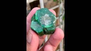 Lush Green EmeraldCrystal from Swat Pakistan [upl. by Devaj]