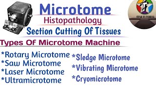 Microtome ll Types Of Microtome ll Microtomy ll Histopathology [upl. by Leeda]