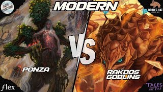 Ponza VS Rakdos Goblins MTG Modern [upl. by Rosamond]