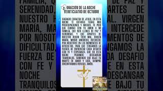 🙏😇Poderosa oración de la noche 😇🙏 24 de Octubre de 2024 shorts fesalmos91 oracionesadios [upl. by Ayerhs]