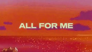 All For Me  Single Trailer [upl. by Auqenes]