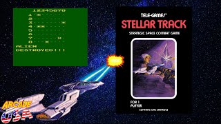 Stellar Track Atari 2600  Sears Telegames [upl. by Imar117]