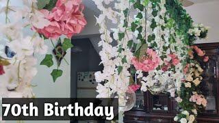 70th Birthday Party Decoration Ideas DIY partydecorationideas event party milestone mom [upl. by Nnyluqcaj339]