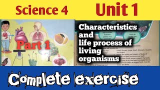 Class 4 Science Chapter 1Characteristics and life process of organismsScience Class 4 Chapter 1 [upl. by Leisha]