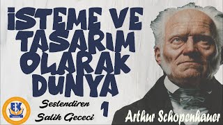 İsteme ve Tasarım Olarak Dünya  Arthur Schopenhauer Sesli Kitap 1Parça Salih Gececi [upl. by Rekab]