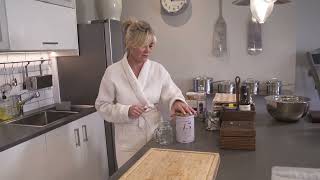 Heres how Anthea Turner prepares her night time Collagen Shots drink [upl. by Janiuszck289]