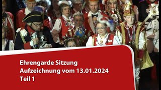 Karnevalsitzung Ehrengarde der Stadt Neuwied 2024 Teil 4 [upl. by Dyal]