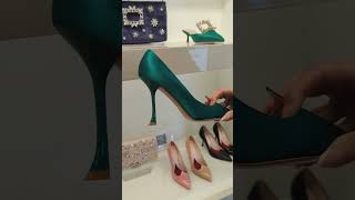 Vivier Roger “I love Vivier” Pumps in satin and patent leather [upl. by Brianna413]